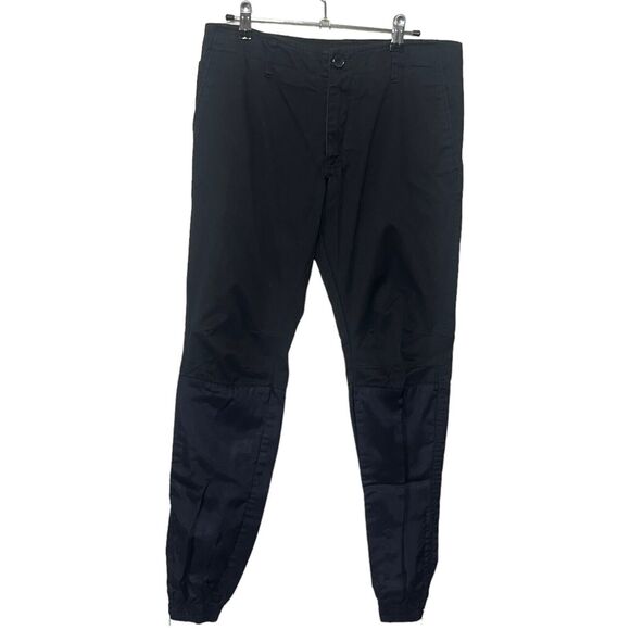 KITH NYC x Ronnie Fieg Mercer II Ripstop Jogger Pants Black Blue Mens Size 28 - Picture 1 of 11